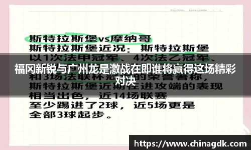 福冈新锐与广州龙是激战在即谁将赢得这场精彩对决